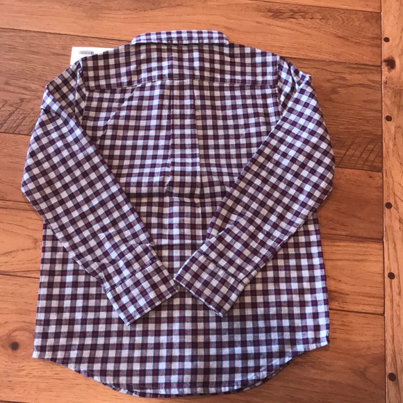 Janie & Jack Boys Plaid Button Down. NWT - Picture 4 of 4